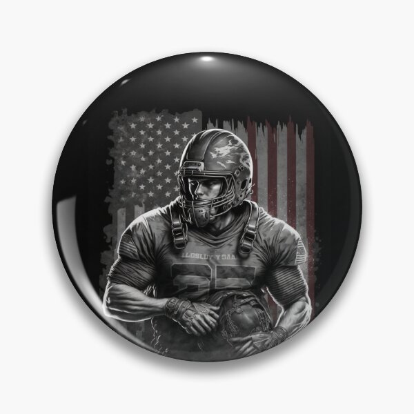 Item preview, American Football Player Usa Flag designed and sold by druckfun.