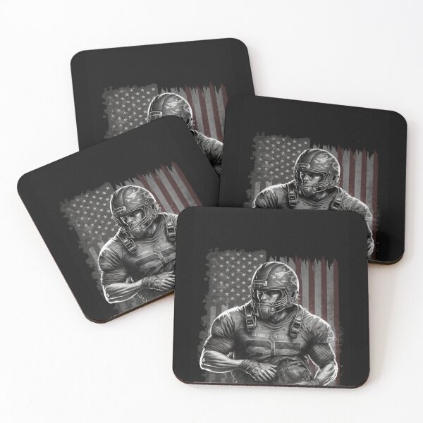 Item preview, American Football Player Usa Flag designed and sold by druckfun.