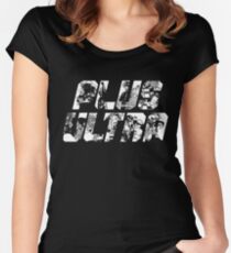 Plus Ultra - Boku no Hero Women's Fitted Scoop T-Shirt