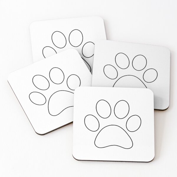 Item preview, paw print of a cat or dog designed and sold by GeoffBeattie.