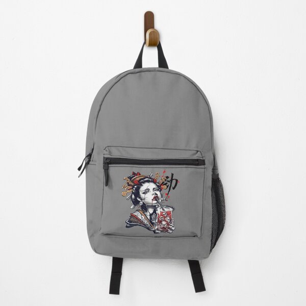 Item preview, japanese geisha girl vaporwave cyberpunk popart urban style designed and sold by LexieMoreno.