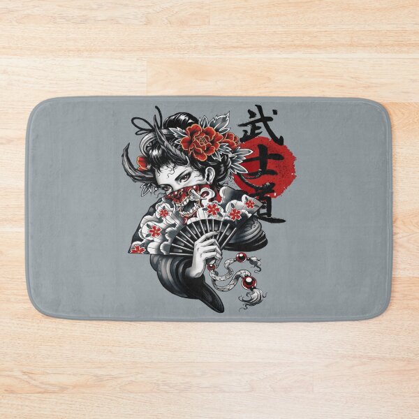 Item preview, japanese geisha girl vaporwave cyberpunk popart urban  designed and sold by LexieMoreno.