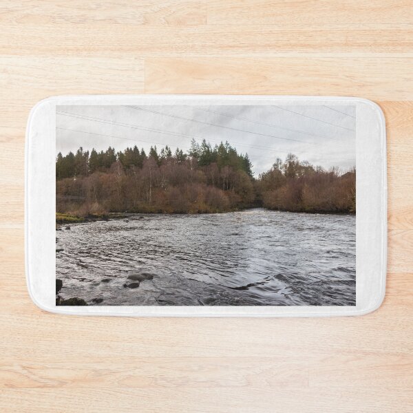 Item preview, Confluence between the Water of Deugh and Water of Ken downstream of Kendoon Power station at Dundeugh, Galloway Hydro Electric Scheme, Scotland designed and sold by SnapTPhotograph.