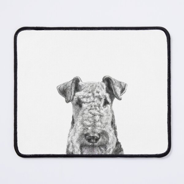 Item preview, Airdale portrait designed and sold by kookycomet.