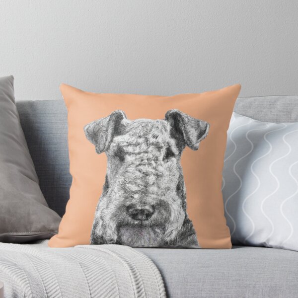 Item preview, Airdale portrait designed and sold by kookycomet.