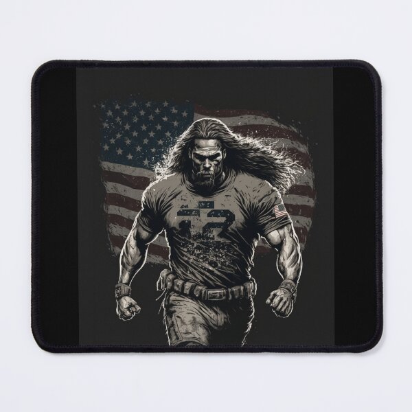 Item preview, American Football Player Usa Flag designed and sold by druckfun.