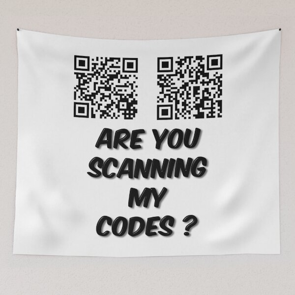 Item preview, Are You Scanning My Codes designed and sold by MarkUK97.