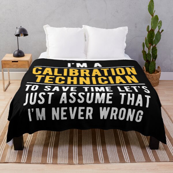 Item preview, Calibration Technician Witty designed and sold by NestaReign.