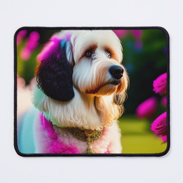 Item preview, Aussiedoodle Glowing In The Backyard designed and sold by Nocturne Paws.