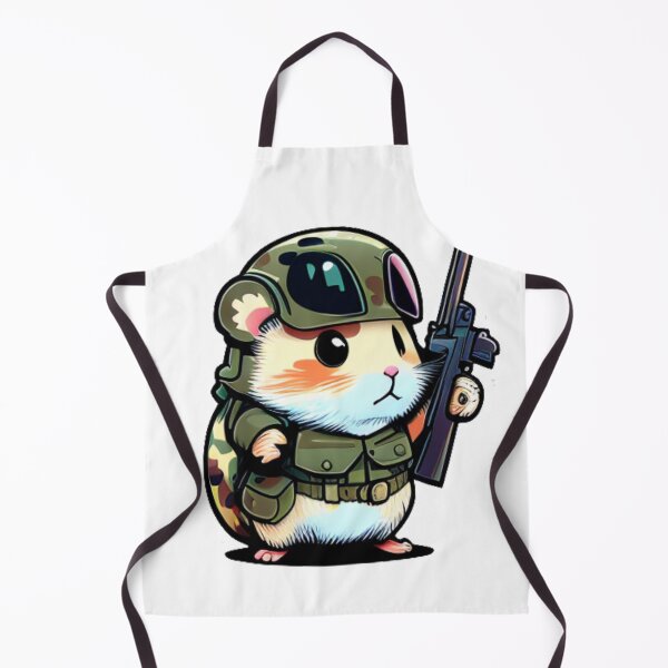 Item preview, Military Hamster designed and sold by Mooostickers.