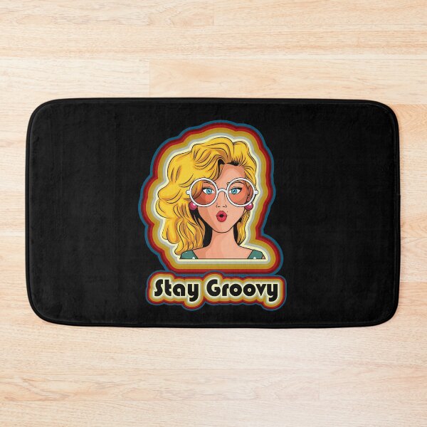 Item preview, Groovy Female Retro Sticker designed and sold by GaryDobson.
