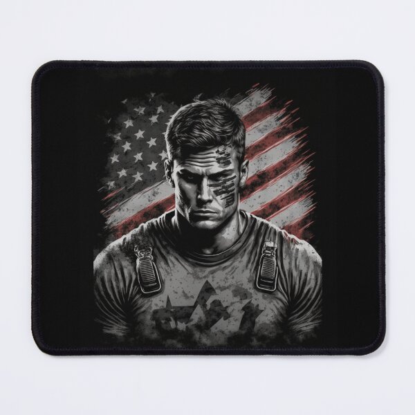 Item preview, American Football Player Usa Flag designed and sold by druckfun.