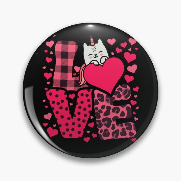 Item preview, Cute Kawaii Valentine Caticorn Love Hearts Valentines Day designed and sold by JokeGysen.