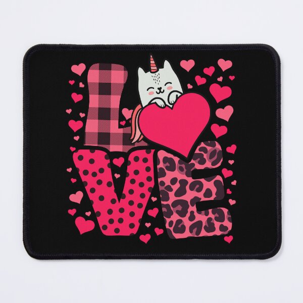 Item preview, Cute Kawaii Valentine Caticorn Love Hearts Valentines Day designed and sold by JokeGysen.
