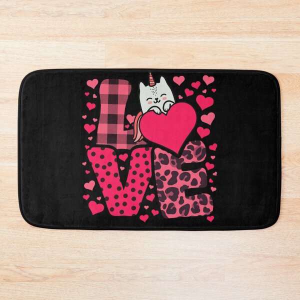 Item preview, Cute Kawaii Valentine Caticorn Love Hearts Valentines Day designed and sold by JokeGysen.