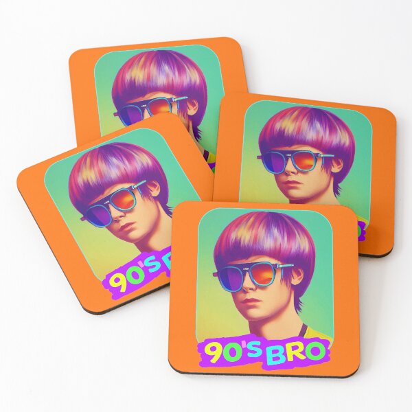 Item preview, 90's Bro with Bowlcut Retro Party Design for Men Born in the 90s designed and sold by samshirts.