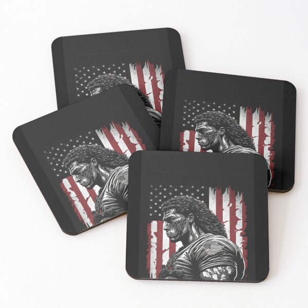 Item preview, American Football Player Usa Flag designed and sold by druckfun.
