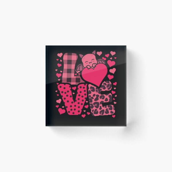 Item preview, Cute Kawaii Valentine Bat Love Hearts Valentines Day designed and sold by JokeGysen.