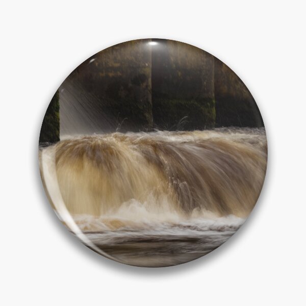 Item preview, Water being released from the turbines at Kendoon Power Station on the Water of Ken, Galloway Hydro Electric Scheme, Scotland designed and sold by SnapTPhotograph.