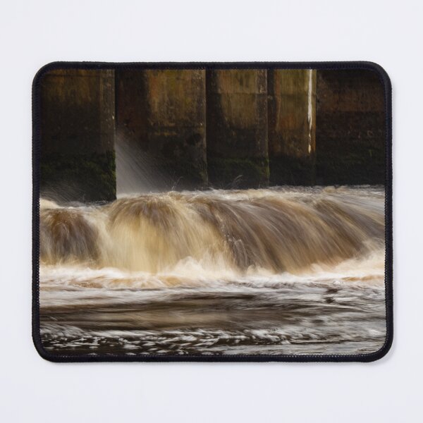 Item preview, Water being released from the turbines at Kendoon Power Station on the Water of Ken, Galloway Hydro Electric Scheme, Scotland designed and sold by SnapTPhotograph.