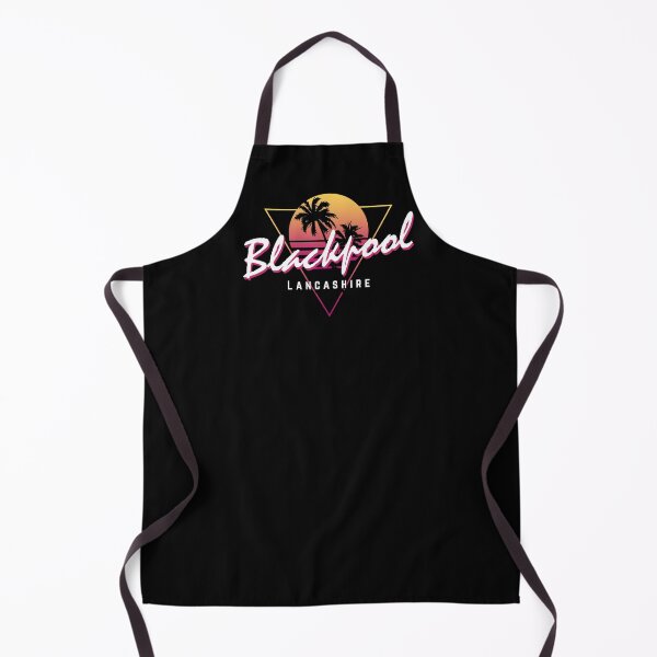 Item preview, Funny 80s Retro Sunset 'Blackpool' Lancashire designed and sold by dinosareforever.