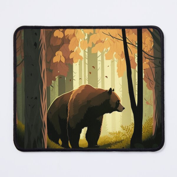Item preview, Bear in the forest art work designed and sold by Maryberry96.