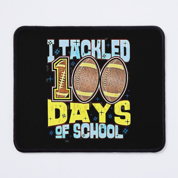 Item preview, I Tackled 100 Days of School Football designed and sold by csoDesign.