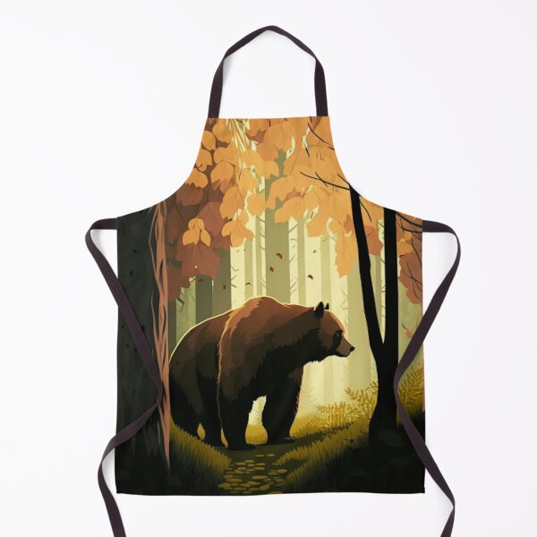 Item preview, Bear in the forest art work designed and sold by Maryberry96.