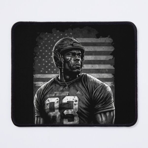 Item preview, American Football Player Usa Flag designed and sold by druckfun.
