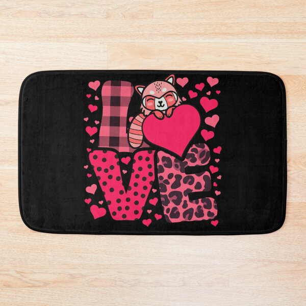 Item preview, Cute Kawaii Valentine Red Panda Love Hearts Valentines Day designed and sold by JokeGysen.