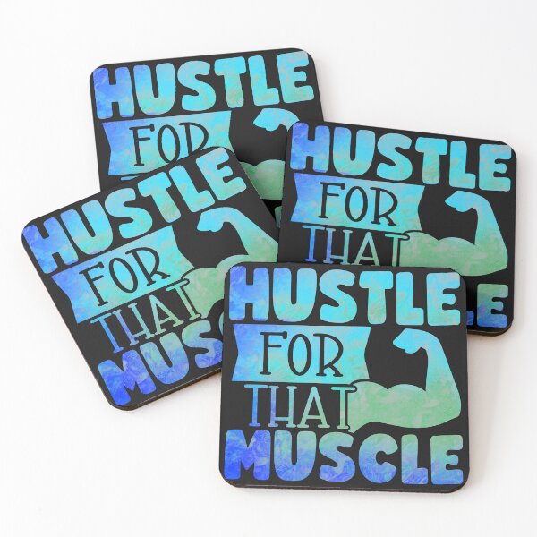 Item preview, Hustle for that muscle ،fitness lover designed and sold by Souushop.