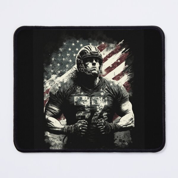Item preview, American Football Player Usa Flag designed and sold by druckfun.