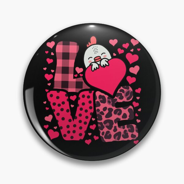 Item preview, Cute Kawaii Valentine Chicken Love Hearts Valentines Day designed and sold by JokeGysen.