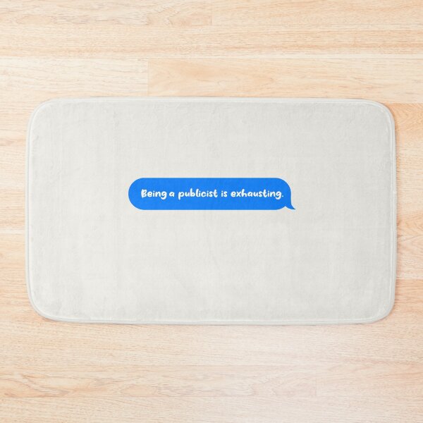 Item preview, Being An Adult Is Exhausting Funny Text Message Publicists designed and sold by CandyDroidMerch.