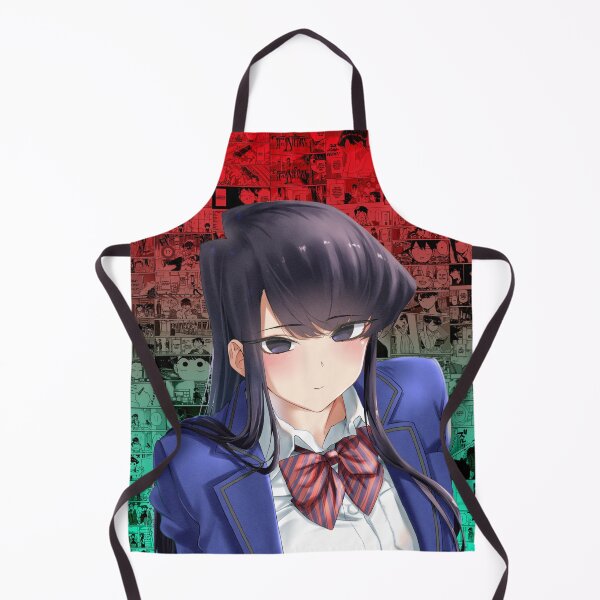 Item preview, Komi on gradient manga background - Komi Can't Communicate designed and sold by Anderson-Arte.