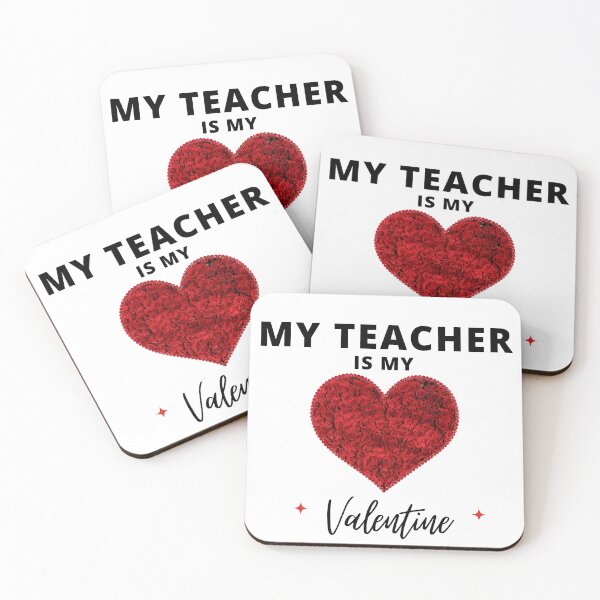 Artikelvorschau, My Teacher Is My Valentine entworfen und verkauft von Itsheartshop.