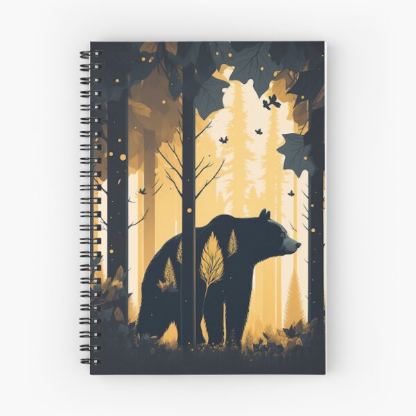 Item preview, Bear in the forest art work designed and sold by Maryberry96.