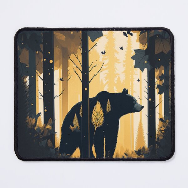 Item preview, Bear in the forest art work designed and sold by Maryberry96.