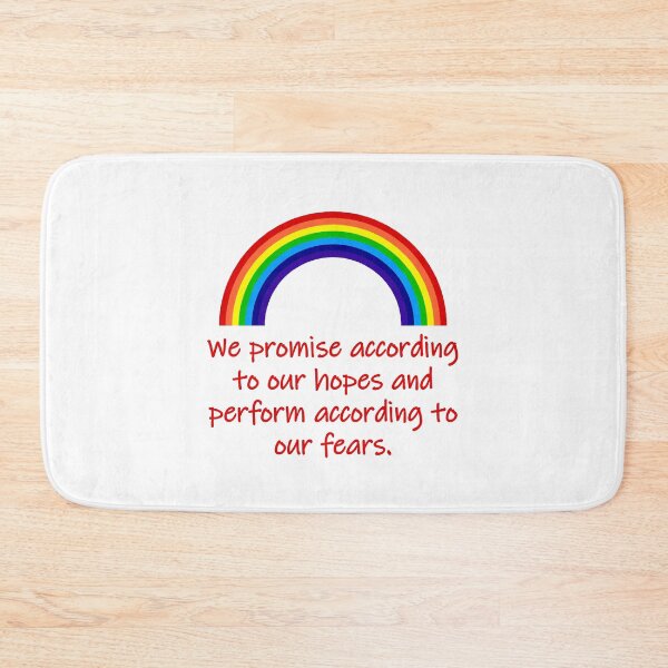 Item preview, We Promise According To Our Hopes  designed and sold by CrankyOldDude.