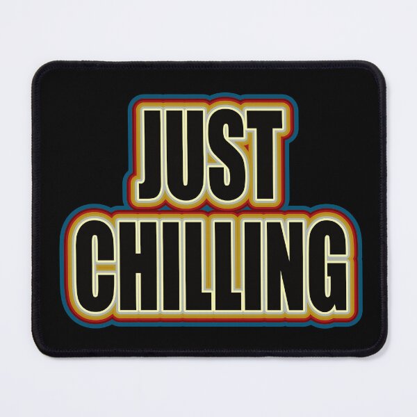 Item preview, Just Chilling Retro Sticker designed and sold by GaryDobson.