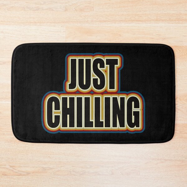 Item preview, Just Chilling Retro Sticker designed and sold by GaryDobson.