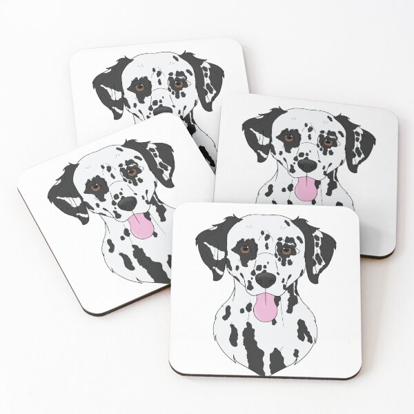 Item preview, Dalmatian Longhair - Black spots designed and sold by Cynthiaetal.