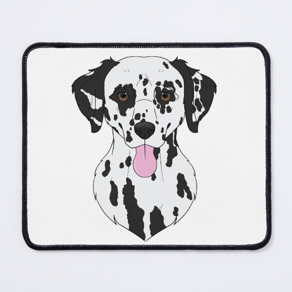 Item preview, Dalmatian Longhair - Black spots designed and sold by Cynthiaetal.