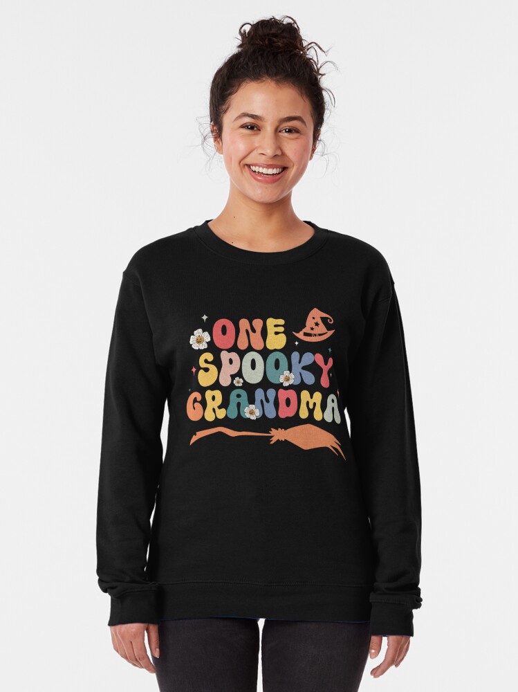 Discover One Spooky Grandma Halloween Design Sweatshirt