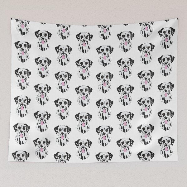 Item preview, Dalmatian Longhair - Black spots designed and sold by Cynthiaetal.