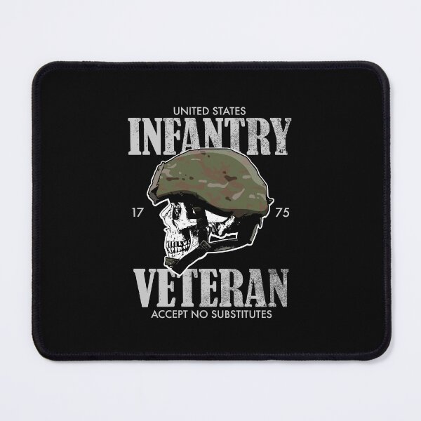 Item preview, US Infantry Veteran (distressed) designed and sold by StrongVlad.