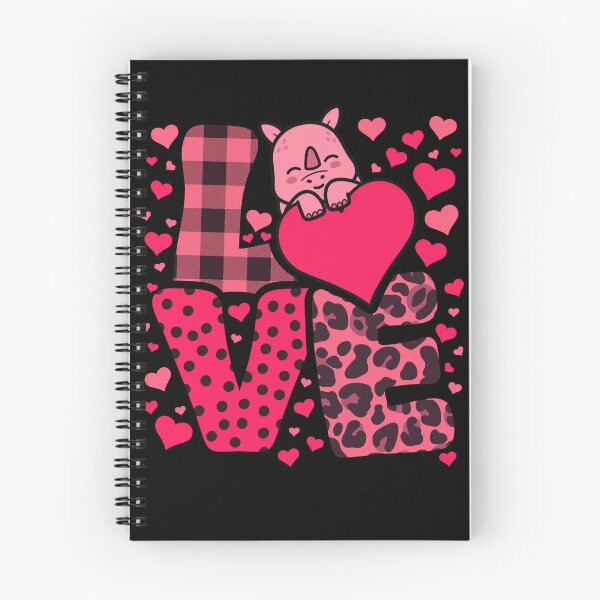 Item preview, Cute Kawaii Valentine Rhino Love Hearts Valentines Day designed and sold by JokeGysen.