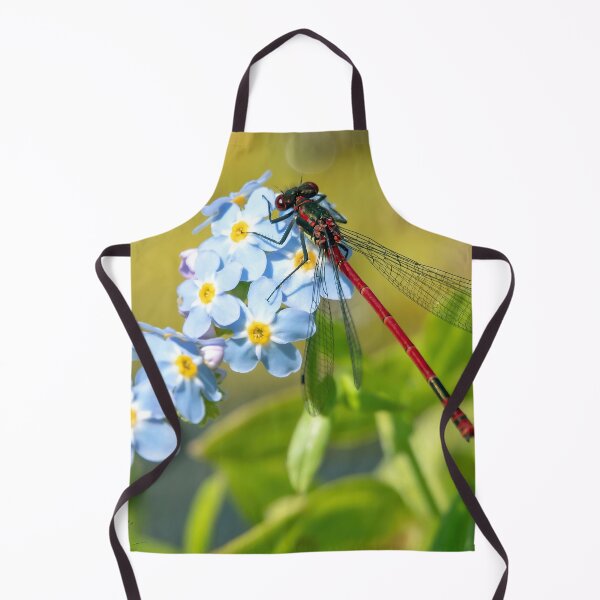 Item preview, Damsel fly on Forget-me-not designed and sold by Mart R Porter Nature.