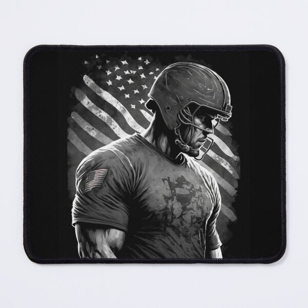 Item preview, American Football Player Usa Flag designed and sold by druckfun.