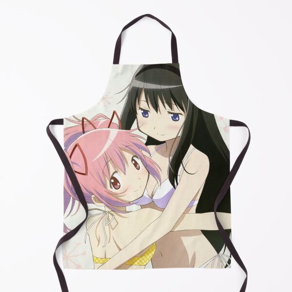 Item preview, madoka and homura swimsuit official art designed and sold by axoneen.